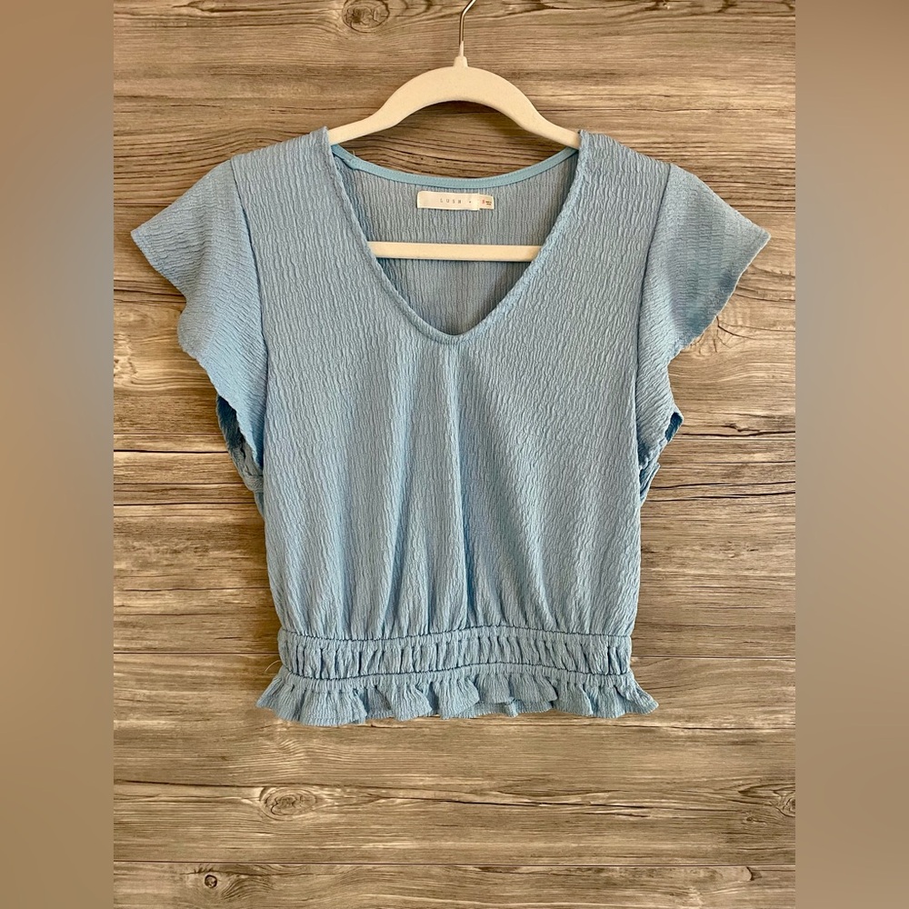 Light Blue Blouse